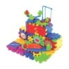 Krazy Gears Gear Building Toy Set - Interlocking Learning Blocks & Motorized Spinning Gears - 81 Piece Set