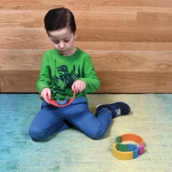 TickiT Wooden Rainbow Architect Arches, Set Of 7 -FUNKO Shop GUEST 83cdd875 f7ab 4a58 a061 c53d93d0573e