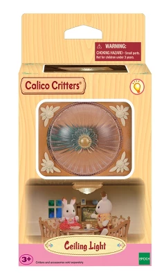 Calico Critters Ceiling Light, Dollhouse Accessory Set For Calico Critters Homes 3 Calico Critters Ceiling Light, Dollhouse Accessory Set For Calico Critters Homes - Image 3