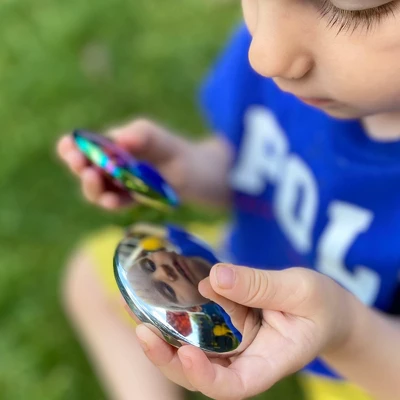 TickiT Sensory Reflective Sound Buttons, Set Of 3 3 TickiT Sensory Reflective Sound Buttons, Set Of 3 - Image 3