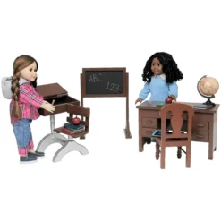 The Queen's Treasures 18 Inch Doll 1940’s Wood School Desk. And Accessories 13 The Queen's Treasures 18 Inch Doll 1940’s Wood School Desk. And Accessories -FUNKO Shop GUEST 866b4812 f6f6 4fdc 86b4 bbb7f685df0d