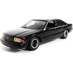 1996 Chevrolet Impala SS Black Limited Ed To 3600 Pcs "Muscle Cars U.S.A." Series 1/64 Diecast Model Car By Johnny Lightning