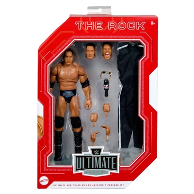 WWE Legends Ultimate The Rock Action Figure 1 WWE Legends Ultimate The Rock Action Figure