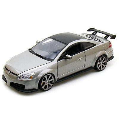 2003 Honda Accord Gray Metallic 1/18 Diecast Model Car By Motormax 1 2003 Honda Accord Gray Metallic 1/18 Diecast Model Car By Motormax