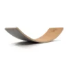 JumpOff Jo – Wooden Wobble Balance Board - Montessori Gym Natural Wood Rocker Board With Felt, For Kids And Toddlers – 11.5 In X 32 In X 7.5 In