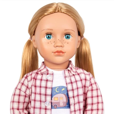 Our Generation Shannon Posable 18" Camping Doll & Storybook 2 Our Generation Shannon Posable 18" Camping Doll & Storybook - Image 2