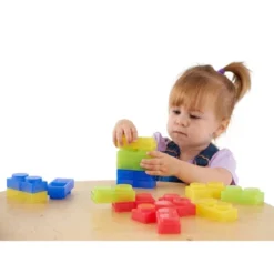 TickiT SiliShapes Soft Bricks, Set Of 24