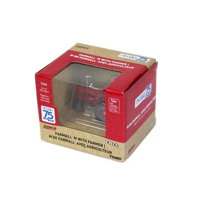 1/64 Limited Edition IH Farmall "M" With Man, ERTL 75th Anniversary, One Time Production 44205 1 1/64 Limited Edition IH Farmall "M" With Man, ERTL 75th Anniversary, One Time Production 44205