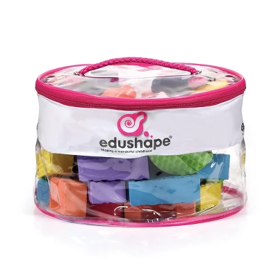 Edushape Textured Blocks Sorting And Stacking Set - Set Of 30 2 Edushape Textured Blocks Sorting And Stacking Set - Set Of 30 - Image 2