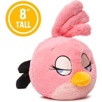 Mighty Mojo Angry Birds Collectible Plush Doll Stella Pink 8" 2 Mighty Mojo Angry Birds Collectible Plush Doll Stella Pink 8" - Image 2