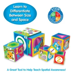 The Learning Journey Stacking Cubes