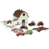 ERTL 1/64 Dairy Farm Play Set With Case IH Die-cast Equipment 12279-Bundle