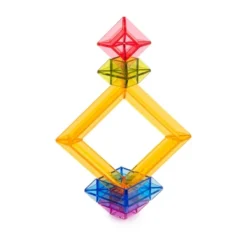 Miniland Educational Translucent Stacking Pyramids