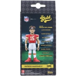 Funko Kansas City Chiefs NFL Funko Gold 5 Inch Vinyl Figure | Patrick Mahomes Chase