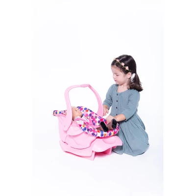 Joovy Baby Doll Car Seat - Pink Dot 7 Joovy Baby Doll Car Seat - Pink Dot - Image 7