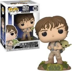 Funko Pop! Star Wars Empire Strikes Back: - Luke Training With Yoda
