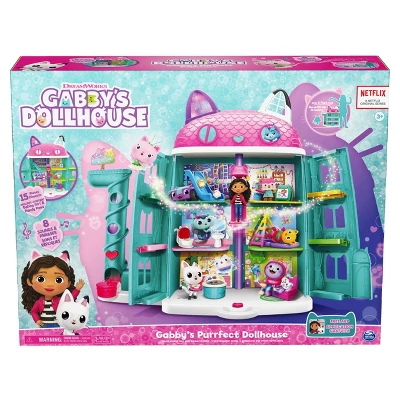 Gabby's Dollhouse Gabby's Dollhouse Purrfect Dollhouse Playset 1 Gabby's Dollhouse Gabby's Dollhouse Purrfect Dollhouse Playset