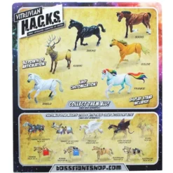 Boss Fight Studio, LLC Vitruvian H.A.C.K.S. Mighty Steeds Action Figure Mount | Kawiki (Elk)