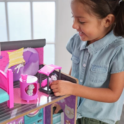 KidKraft Purrfect Pet Wooden Dollhouse 3 KidKraft Purrfect Pet Wooden Dollhouse - Image 3