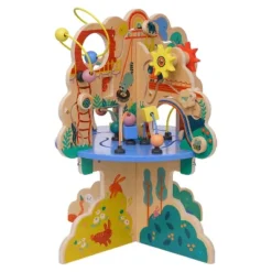 Manhattan Toy Playground Adventure Wooden Toddler Activity Center With Gliders, Abacus Track, Spinners, Spring Toys And Bead Runs -FUNKO Shop GUEST 9599dbb0 7f55 4117 87a7 b558ed8cde5c