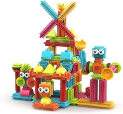 Contixo ST5 STEM Building Toys, 144 Pcs Bristle Shape 3D Tiles Construction Educational Block, Creativity Beyond Imagination For Kids Ages 3-8 -FUNKO Shop GUEST 97ddb98e c61d 4562 b901 3ada1a9fb058