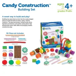 Learning Resources Candy Construction Set, 92 Pieces 8 Learning Resources Candy Construction Set, 92 Pieces -FUNKO Shop GUEST 999a0206 5985 42dd 95bf 16070adff13f