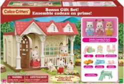 Calico Critters Sweet Raspberry Home Gift Set, Dollhouse Playset With 3 Collectible Figures, Furniture And Accessories -FUNKO Shop GUEST 9a900762 b824 477a b5ee 656bcf203e92