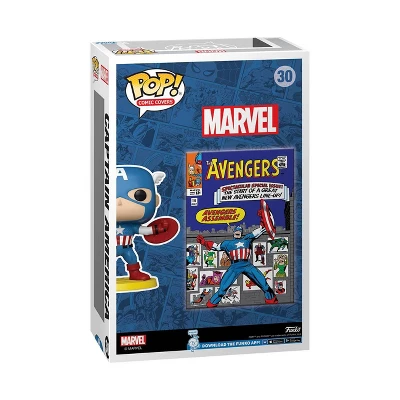 Funko POP! Comic Covers: Marvel - Captain America (Target Exclusive) 1 Funko POP! Comic Covers: Marvel - Captain America (Target Exclusive)