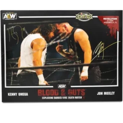 AEW Ringside Exclusive Kenny Omega & Jon Moxley Exploding Barbed Wire Death Match Action Figure