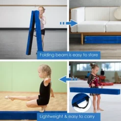 Costway 7FT Folding Gymnastic Beam Portable Floor Balance Beam W/Handles For Gymnasts 19 Costway 7FT Folding Gymnastic Beam Portable Floor Balance Beam W/Handles For Gymnasts -FUNKO Shop GUEST 9c7c32fe f336 4b2c be4c 76e4fac0cc53
