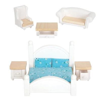 Small Foot Iconic Complete Doll House Playset With Furniture 3 Small Foot Iconic Complete Doll House Playset With Furniture - Image 3