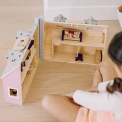 Melissa & Doug Fold And Go Wooden Dollhouse With 2 Dolls And Wooden Furniture -FUNKO Shop GUEST 9d1ab8a2 2305 4daa b209 e98bbd601b84