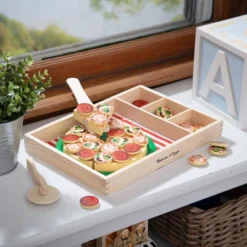 Melissa & Doug Pizza Party Wooden Play Food Set -FUNKO Shop GUEST 9d5e8084 e48b 4c4b bdd8 0c9a54e94a26