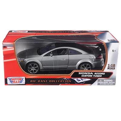 2003 Honda Accord Gray Metallic 1/18 Diecast Model Car By Motormax 2 2003 Honda Accord Gray Metallic 1/18 Diecast Model Car By Motormax - Image 2