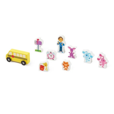 Melissa & Doug Blues Clues & You! Blue's Neighborhood Activity Rug 3 Melissa & Doug Blues Clues & You! Blue's Neighborhood Activity Rug - Image 3