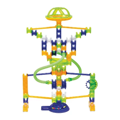 MindWare Q-BA-Maze 2.0 Grand Prix Racing Marble Run Building Set - Ages 6 And Up - Over 100 Pieces Included 1 MindWare Q-BA-Maze 2.0 Grand Prix Racing Marble Run Building Set - Ages 6 And Up - Over 100 Pieces Included