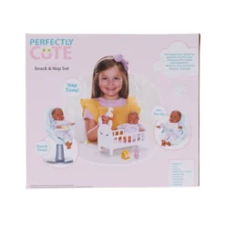 Perfectly Cute Baby Snack And Nap Set 8" Baby Doll - Light Brown Hair/Brown Eyes -FUNKO Shop GUEST a1e9bfb0 94d0 4055 83c7 23bd509fab98
