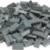 Strictly Briks Classic Bricks 96 Piece 2x4 Gray Building Brick Creative Play Set - 100% Compatible With All Major Brick Brands
