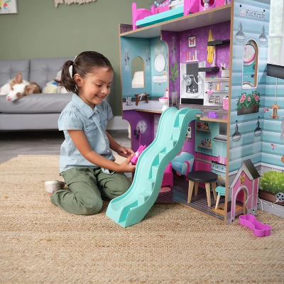 KidKraft Purrfect Pet Wooden Dollhouse 5 KidKraft Purrfect Pet Wooden Dollhouse - Image 5