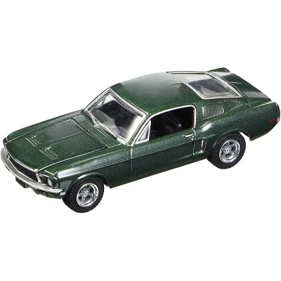 1968 Ford Mustang GT Fastback Green "Bullitt" (1968) Movie 1/64 Diecast Model Car By Greenlight 1 1968 Ford Mustang GT Fastback Green "Bullitt" (1968) Movie 1/64 Diecast Model Car By Greenlight