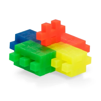 Plus-Plus Open Play Set, Neon, 300 Pieces 3 Plus-Plus Open Play Set, Neon, 300 Pieces - Image 3