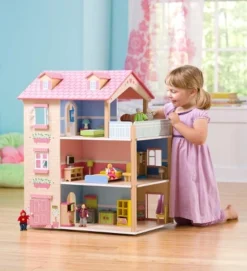 HearthSong Imagine My Place Dollhouse With Turntable And 35-Piece Dollhouse Furniture Set -FUNKO Shop GUEST a8040158 0aa4 4437 9ba0 4a5286b1b160