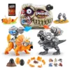 ZURU Smashers Dino Island T-Rex Battles Surprise Mini Figures