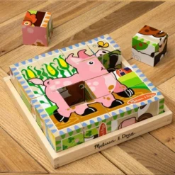 Melissa & Doug Farm Cube Puzzle 16pc -FUNKO Shop GUEST a94b5319 9c3d 454c ac68 2b9ee8934e9c