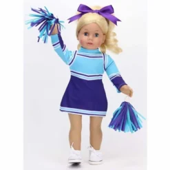 Sophia's - 18" Doll - Cheerleader Dress, Pom-pom & Hair Bow Set - Aqua/Purple 7 Sophia's - 18" Doll - Cheerleader Dress, Pom-pom & Hair Bow Set - Aqua/Purple -FUNKO Shop GUEST aa44c847 1caf 48f9 8500 d833caf37527
