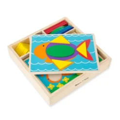 Melissa & Doug Beginner Pattern Blocks -FUNKO Shop GUEST aa781e8a 3222 497d 960a f183c27004e4