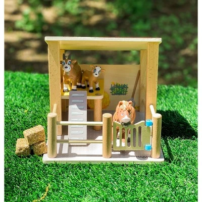HABA Little Friends Petting Zoo With 3 Exclusive Farm Animal Figures 5 HABA Little Friends Petting Zoo With 3 Exclusive Farm Animal Figures - Image 5