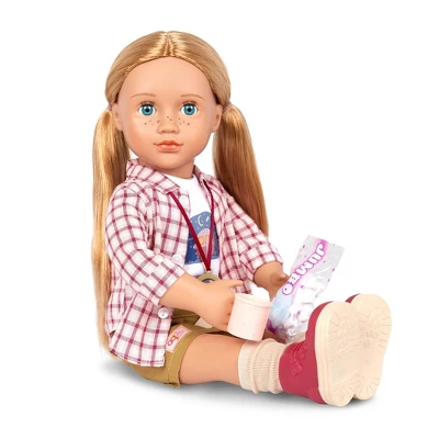 Our Generation Shannon Posable 18" Camping Doll & Storybook 3 Our Generation Shannon Posable 18" Camping Doll & Storybook - Image 3