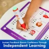 Educational Insights Hot Dots Let's Learn Kindergarten Reading Workbook With Interactive Hot Dots Audio Pen, Ages 5-6