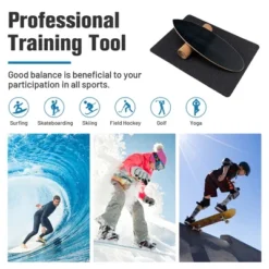 Costway Wooden Balance Board Trainer Wobble Roller For Exercise Sports Training Equipment -FUNKO Shop GUEST acbd44c6 c081 406e 9f20 86284e1d458d